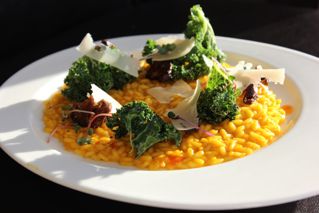This is the best risotto made by chef Dario Tomaselli