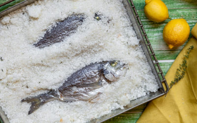 Pesce al Sale Baked Fish in Salt Crust