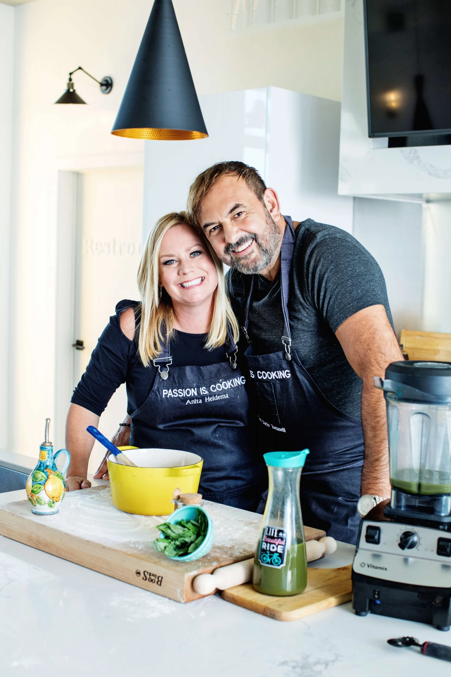 Anita and Chef Dario